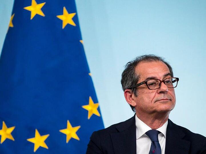 Italiens Wirtschafts- und Finanzminister Giovanni Tria.