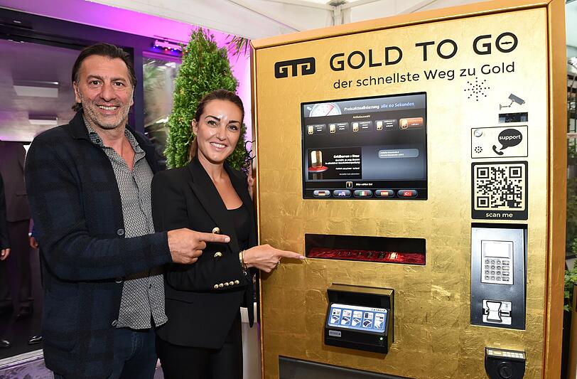 Ugo Crocamo und Melanie Fischer
