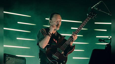 Radiohead-Frontmann Thom Yorke steht bald wieder auf der großen Bühne.