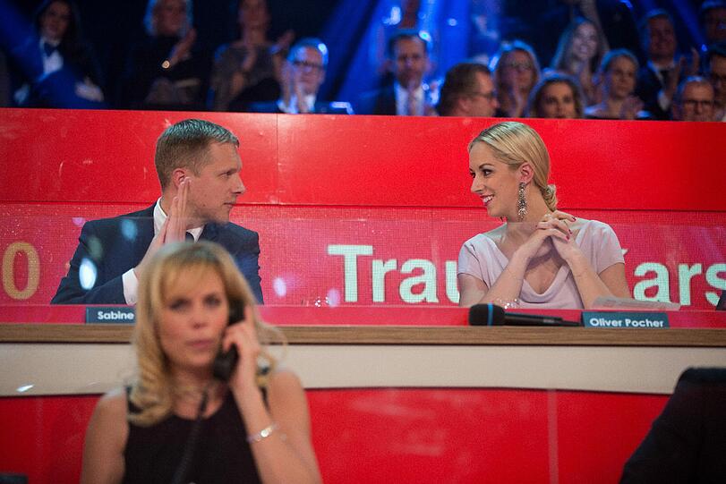Oliver Pocher und seine Freundin Sabine Lisicki