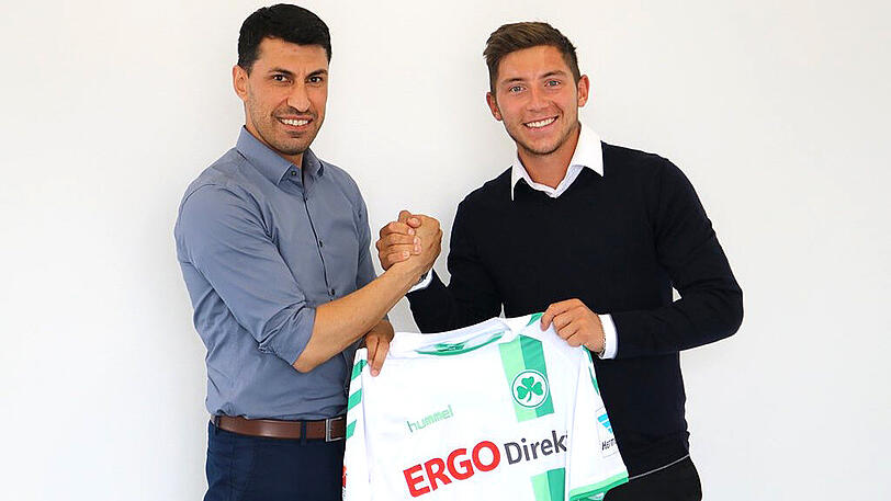 Franken statt Oberbayern: Maxi Wittek spielt künftig für Fürth.