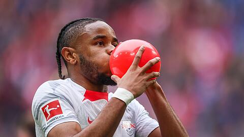 Christopher Nkunku leitete Leipzigs Sieg gegen Hoffenheim ein.