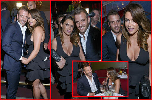 Bilder von Rafael van der Vaart und Sabia Boulahrouz