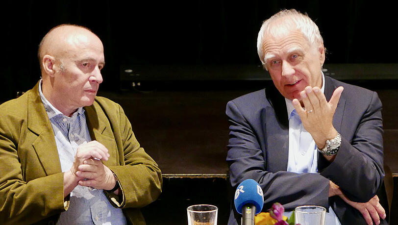 Friedrich Vollhardt (links) und Bruno Jonas.