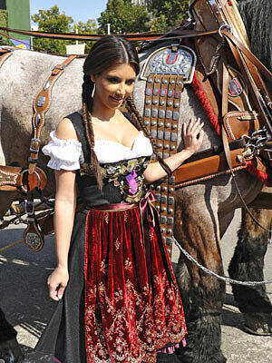 Hoher Besuch aus den USA auf dem Oktoberfest...