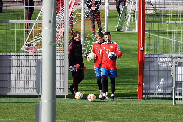Trainingsgruppe Torwart - Johannes Schenk und Sven Ulreich Trainingsgruppe Torwart - Johannes Schenk und Sven Ulreich