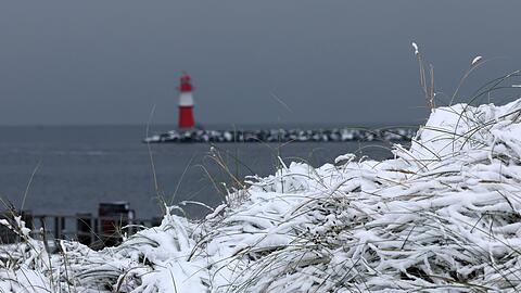 An der Küste ist die Wahrscheinlichkeit für weiße Weihnachten eher gering. (Archivbild)