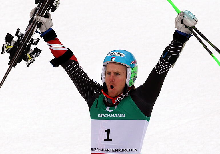 Jubelt über seinen WM-Titel: US-Boy Ted Ligety