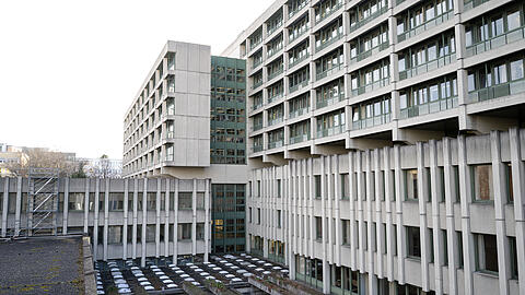 Das alte Strafjustizzentrum an der Nymphenburger Straße in der Maxvorstadt.