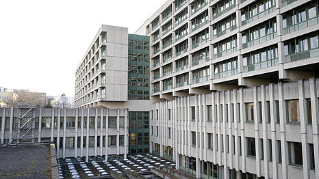Das alte Strafjustizzentrum an der Nymphenburger Straße in der Maxvorstadt.
