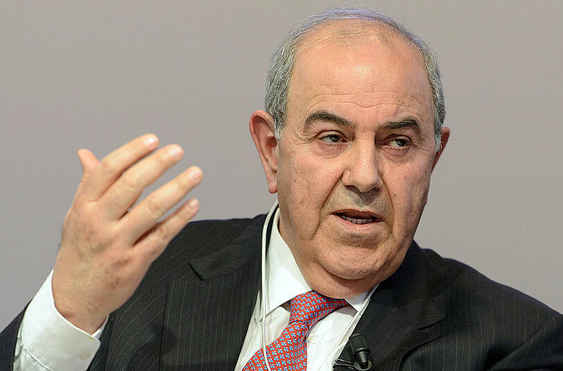 Ayad Allawi, ehemaliger Interimspremierminister und ehemaliger Vizepräsident im Irak