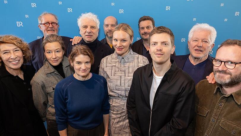 BR-Filmbrunch: Adele Neuhauser, Johanna Wokalek, Eli Wasserscheid, Rosalie Thomass, Ferdinand Hofer, Miroslav Nemec, Stefan Betz, Harald Krassnitzer, Udo Wachtveitl, Stephan Zinner und Sebastian Bezzel.