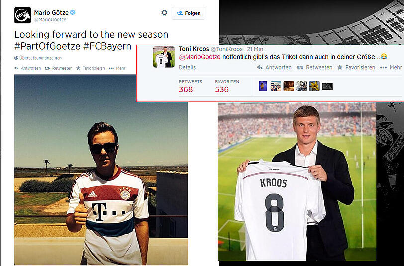 Toni Kroos stichelt auf Twitter gegen Mario Götze
