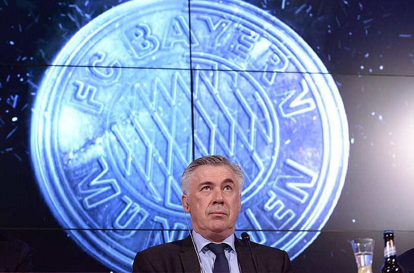 Nach Stationen wie Real Madrid, Juventus Turin und Chelsea London wartet mit dem FC Bayern eine neue, überragende Aufgabe auf Ancelotti.