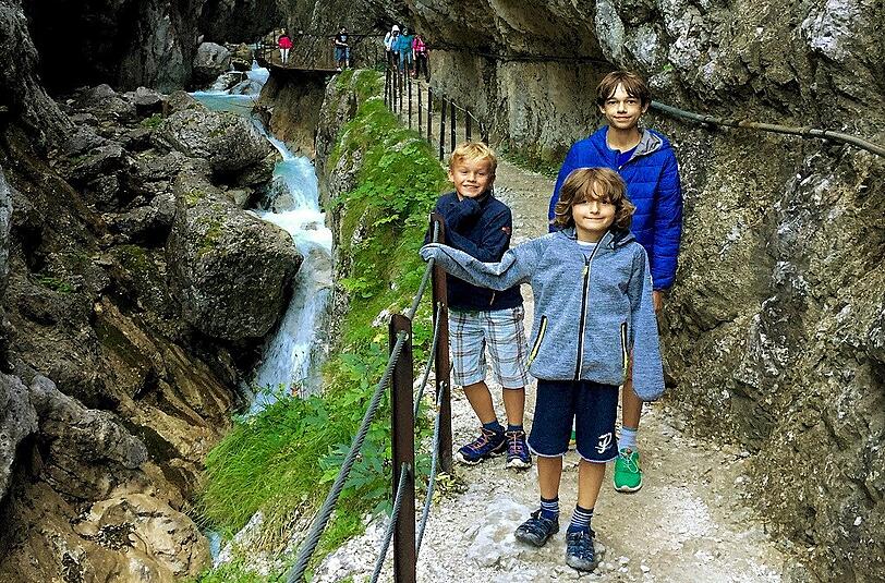 Das Abenteuer Höllentalklamm kann beginnen.