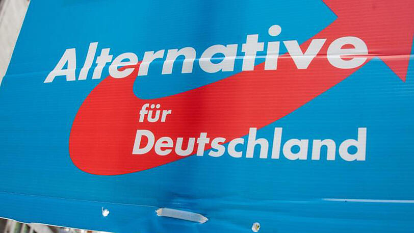 Ein Plakat der Partei Alternative für Deutschland.