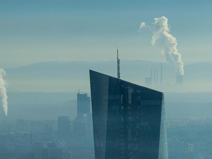 Die Europäischen Zentralbank (EZB) in Frankfurt am Main.