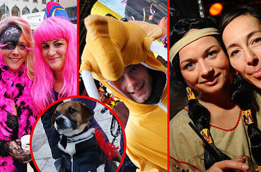 Jetzt wird's richtig bunt! Schon einen Tag vor der großen Faschingsdienstags-Fete sangen, lachten und tanzten die Münchner durch Tag und Nacht. Mehr Bilder unter: www.nachtagenten.de
