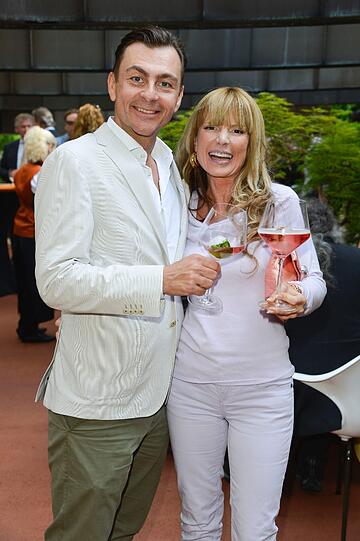 Auch im Tantris: Casha Schilling und Guido Kellermann.