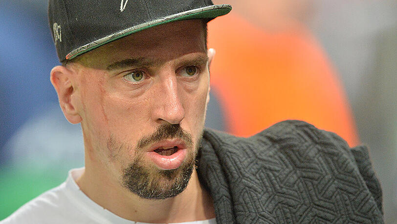 Braucht viel Geduld: Franck Ribéry. Braucht viel Geduld: Franck Ribéry.