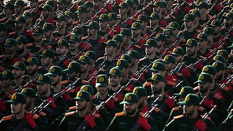 Irans Revolutionsgarden sehen sich angeblich im Vorteil. (Archivbild)