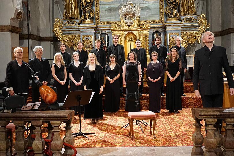 Andrew Parrott und das Taverner Consort in Frauenchiemsee.