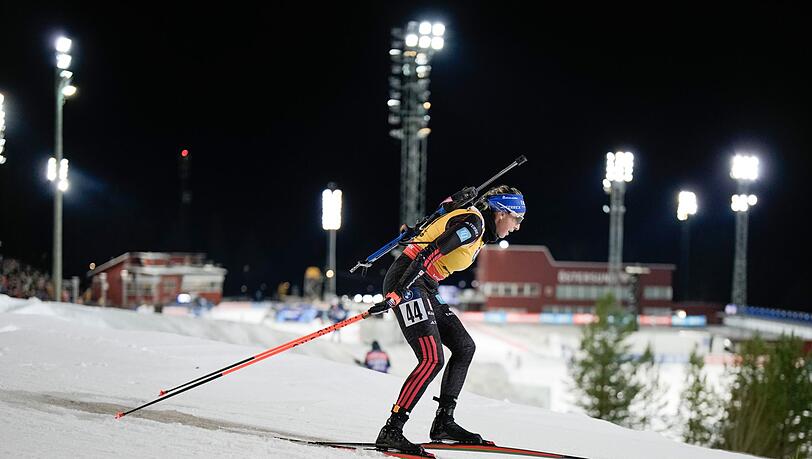 Für Franziska Preuß lief es nicht wie gewünscht.