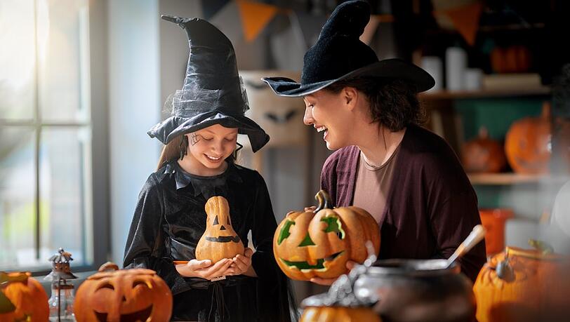 Viele Familien beginnen schon früh mit den Vorbereitungen für Halloween. Viele Familien beginnen schon früh mit den Vorbereitungen für Halloween.
