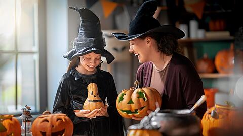 Viele Familien beginnen schon fr&uuml;h mit den Vorbereitungen f&uuml;r Halloween.