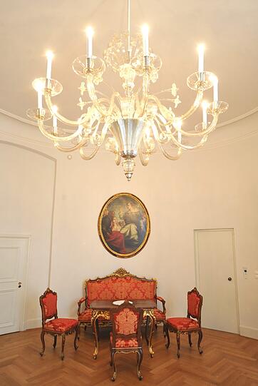 Das Erzbischöfliche Ordinariat im Rokoko-Palais Holnstein in München.
