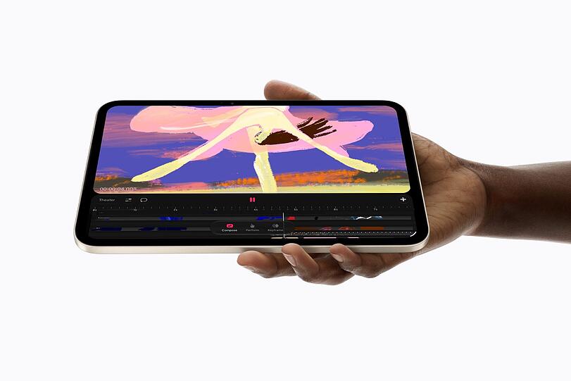 Passt noch in eine Hand: Apple stellte ein neues iPad mini vor, das am 6. November auf den Markt kommt. Passt noch in eine Hand: Apple stellte ein neues iPad mini vor, das am 6. November auf den Markt kommt.