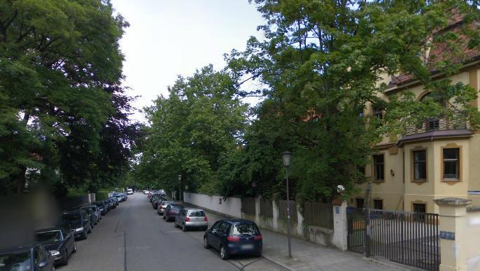 Der aktive Teil der Führung findet in der Möhlstraße statt.