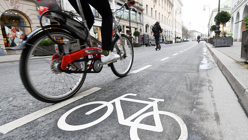 Mehr Radwege für München fordert der BUND. Mehr Radwege für München fordert der BUND.