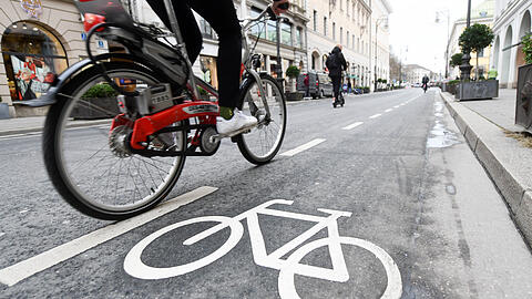 Mehr Radwege für München fordert der BUND.
