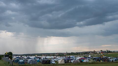 Das Southside-Festival wurde am Freitagabend kurzzeitig unterbrochen.