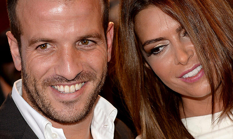 Fußballprofi Rafael van der Vaart (32) und Sabia Boulahrouz (37)
