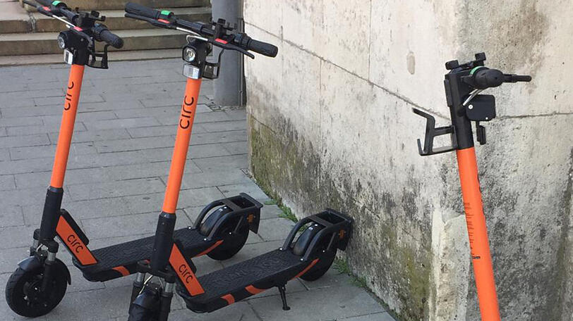 Die E-Scooter von &bdquo;Circ&ldquo;.