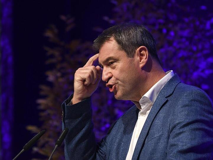 Markus Söder, Ministerpräsident von Bayern und CSU-Vorsitzender. . Foto: Harald Tittel/dpa