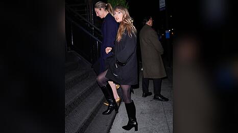 Elegantes Duo in New York City: Este Haim und Taylor Swift.