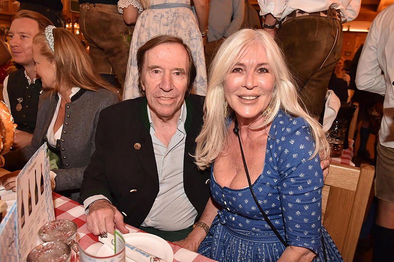 Günter Netzer und Ehefrau Elvira Günter Netzer und Ehefrau Elvira