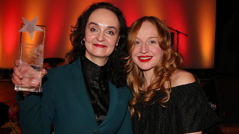 Regisseurin Nicole Weegman ("Ein Teil von uns", li.) und Schauspielerin Brigitte Hobmeier.
