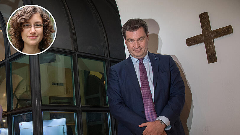 Geht Markus Söder zu weit? AZ-Lokalredakteurin Anja Perkuhn kommentiert den Kruzifix-Vorstoß des bayerischen Ministerpräsidenten.