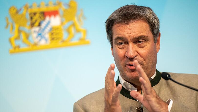 Markus Söder (CSU), Ministerpräsident von Bayern.