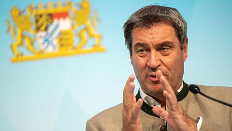 Markus Söder (CSU), Ministerpräsident von Bayern.