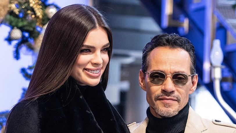 Marc Anthony und seine Ehefrau Nadia Ferreira sind erstmals gemeinsam Eltern geworden.