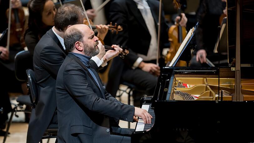 Der Pianist Kirill Gerstein.