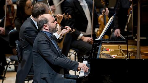 Der Pianist Kirill Gerstein.