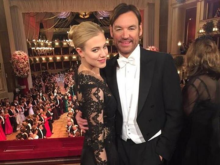 Larissa Marolt und Whitney Sudler-Smith beim Wiener Opernball