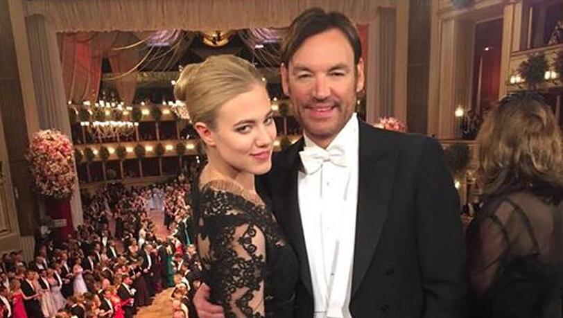 Larissa Marolt und Whitney Sudler-Smith beim Wiener Opernball Larissa Marolt und Whitney Sudler-Smith beim Wiener Opernball