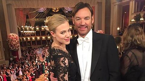 Larissa Marolt und Whitney Sudler-Smith beim Wiener Opernball
